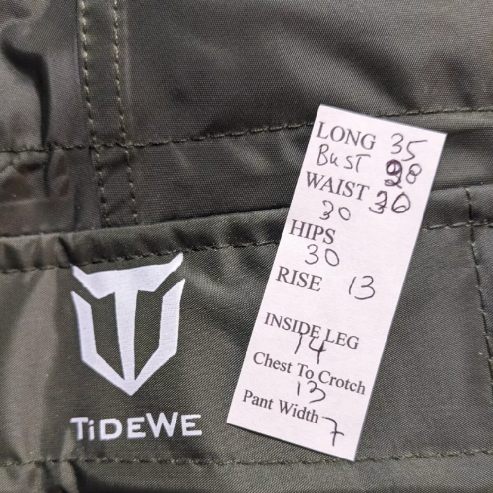 TideWe Chest Waders Fishing Green Childrens Boot Size 27 Bibs Overalls 2T 3T - Picture 9 of 16